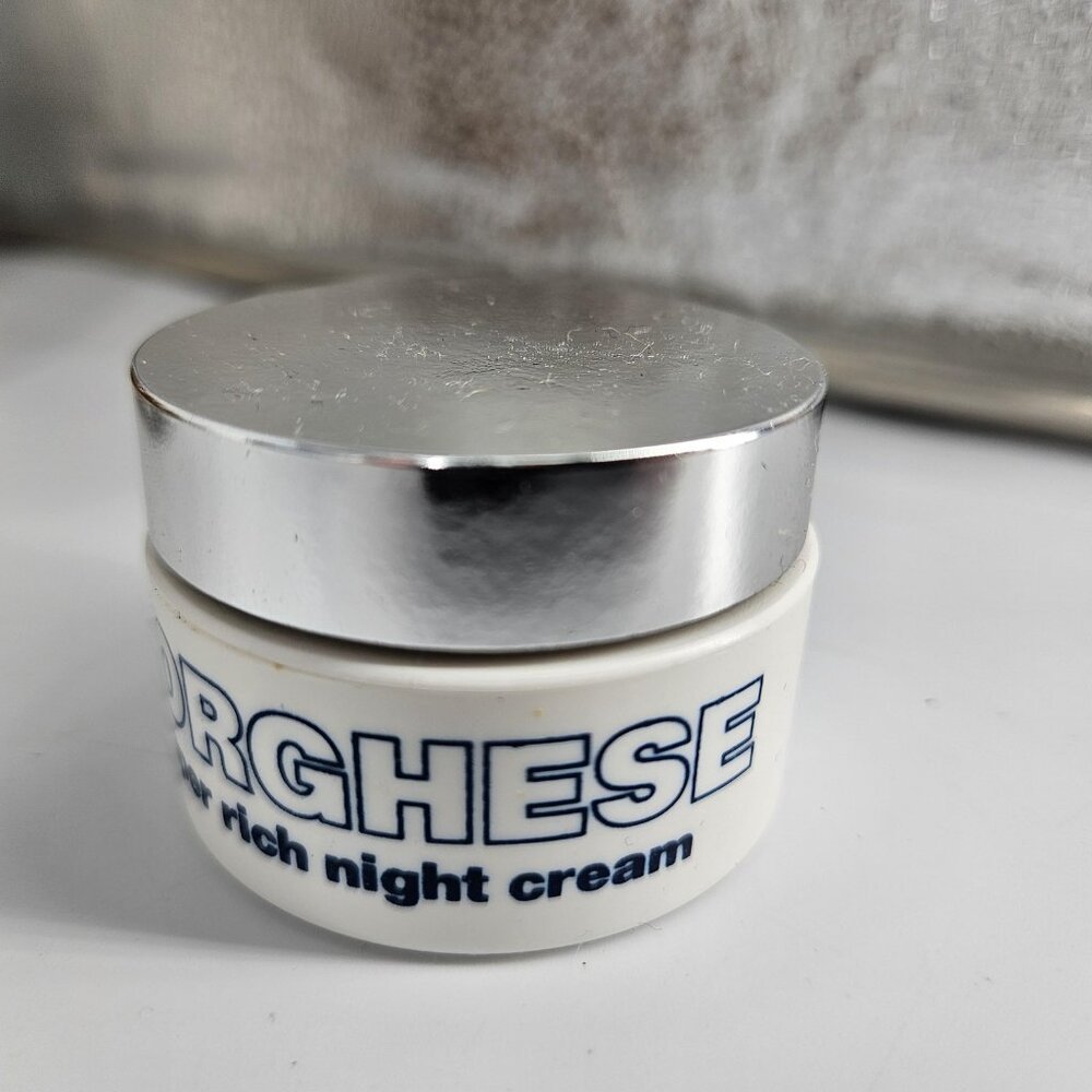 Borghese Super Rich Night Cream .50 Oz Sample Face Neck Moisturizer Women - Picture 2 of 4